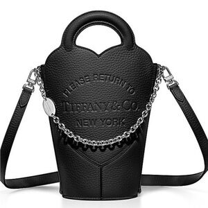 Tiffany & Co. Black crossbody tote